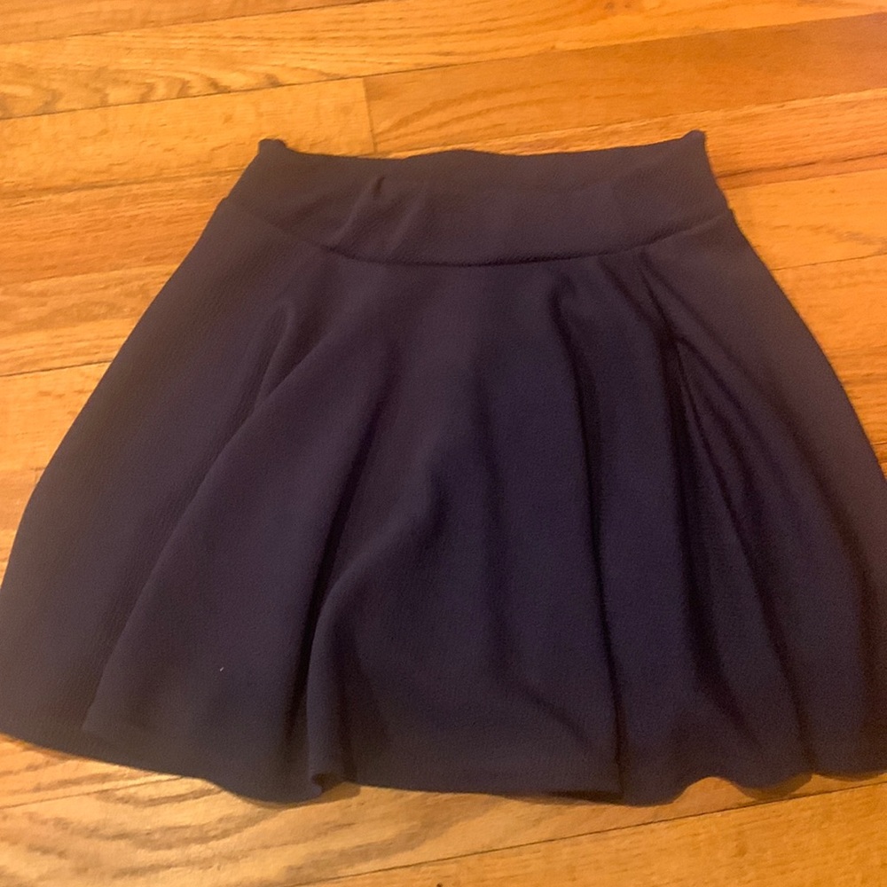 Blue high end skirt